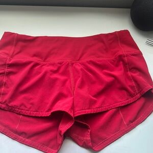 Women's Red Shorts